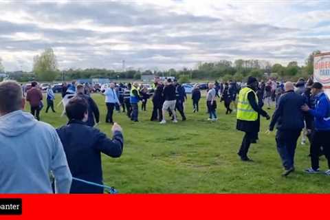 Police issue statement on crowd trouble after Nuneaton v Rushall playoff final