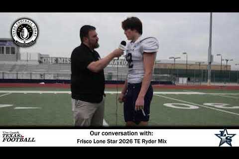 This Week in ''Crootin & Frisco Lone Star TE Ryder Mix