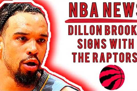 Dillon Brooks SIGNS With The Raptors ‼️🤯🏆🦖 | STEPHEN A. SMITH | ESPN | NBA NEWS