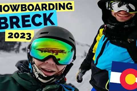 Snowboarding BRECKENRIDGE ColoRADo - 2023