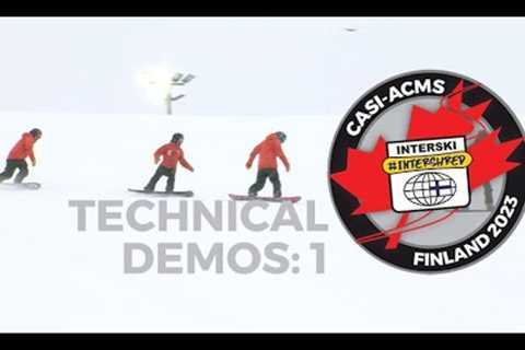 Interski: Snowboard Technical Demos (Run1)