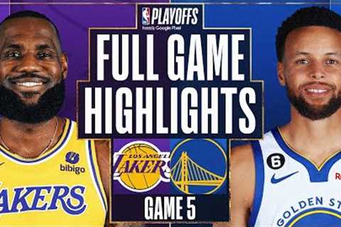 #7 LAKERS at #6 WARRIORS | FULL GAME 5 HIGHLIGHTS | May 10, 2023