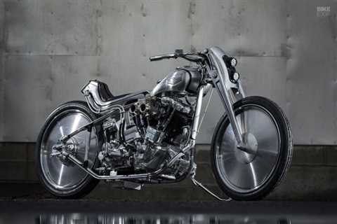 Exclusive: CW Zon’s Mooneyes-winning Harley shovelhead