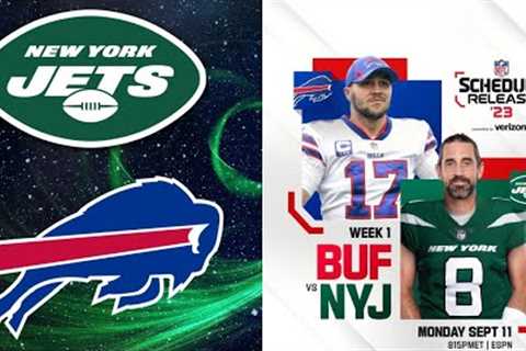 BREAKING: New York Jets vs Buffalo Bills WEEK 1 MONDAY NIGHT FOOTBALL AT METLIFE