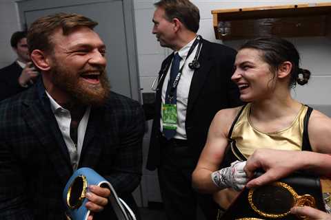 Conor McGregor confirms he will be at Katie Taylor’s homecoming fight in Ireland and teases ‘mega..