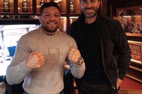 Eddie Hearn open to promoting Conor McGregor but says UFC star is too rich to risk losing to a..