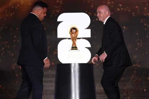 FIFA unveils 2026 World Cup logo as United States, Mexico and Canada prepare to host biggest..