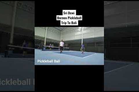 Sri Dewi Founder Borneo Pickleball Trip To Bali & Play Pickleball - www.borneopickleball.com