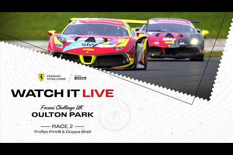 Ferrari Challenge UK - Trofeo Pirelli & Coppa Shell -  Oulton Park, Race 2