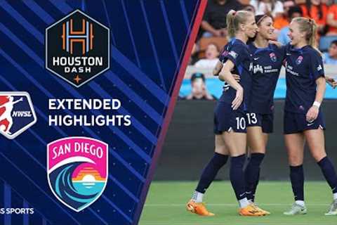 Houston Dash vs. San Diego Wave FC: Extended Highlights | NWSL | CBS Sports Attacking Third