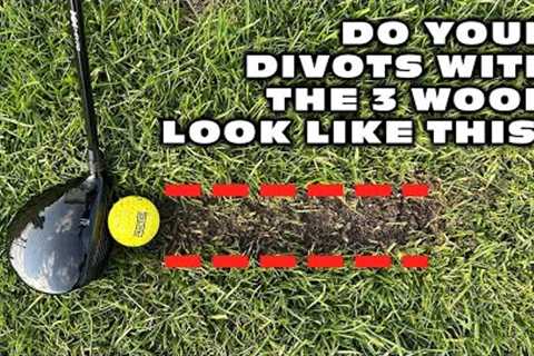 BALL FIRST-THEN DIVOT-JUST LIKE IRONS TO CRUSH THE FAIRWAY WOODS!! 🚀🚀