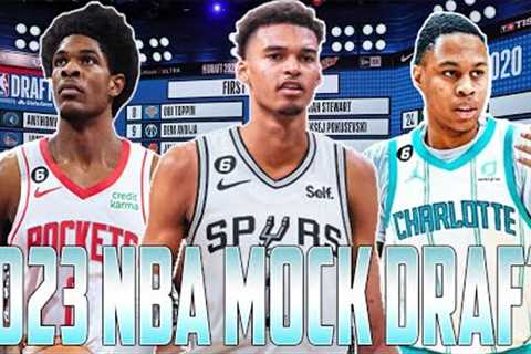 CHB''S NEW 2023 NBA MOCK DRAFT TOP 5 PICKS!!!