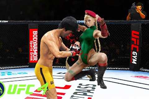 UFC4 Bruce Lee vs Cammy White EA Sports UFC 4 - Epic Fight