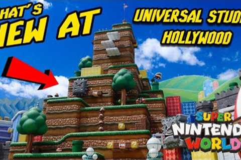 We Found EVERYTHING NEW At Universal Studios Hollywood - Nintendo, Fast & Furious Coaster and..