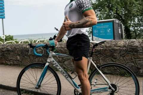 Conor McGregor back on his bike after being hit by car as he cycles in Nigeria kit then goes for..