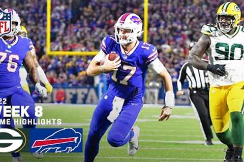 Green Bay Packers vs. Buffalo Bills | 2022 Week 8 Game Highlights