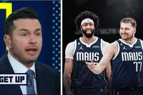 GET UP | JJ Redick BREAKING: Mavericks trade back for Anthony Davis; Lakers trade Kyrie Irving