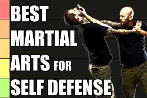 Best Martial Arts RANKED for Self-Defense (Tier List)