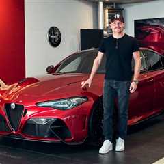 F1 Driver Valtteri Bottas Takes Delivery Of Rare Alfa Romeo Giulia GTAm