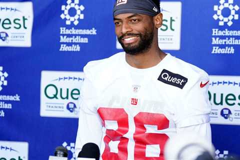 Darius Slayton excited for the speed in Giants’ receiver room