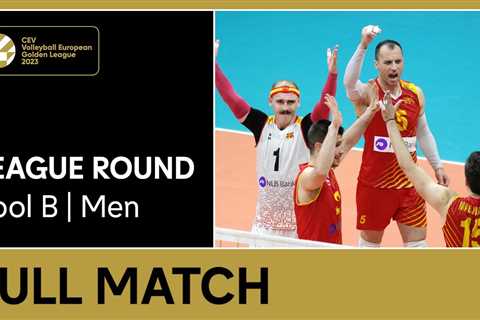 LIVE | North Macedonia vs. Croatia – CEV Volleyball European Golden League 2023