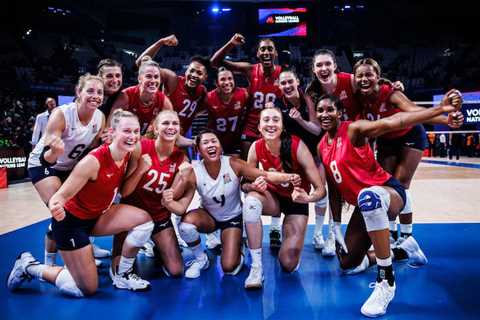 Volleyball Nations League: Germany, DR, Brazil, Thailand, Poland, Turkiye win; USA plays Italy..
