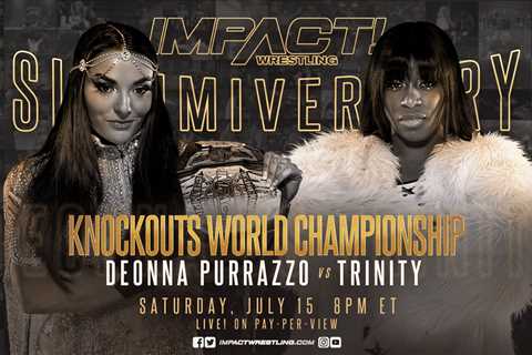 Knockouts World Title Match Set For IMPACT Slammiversary