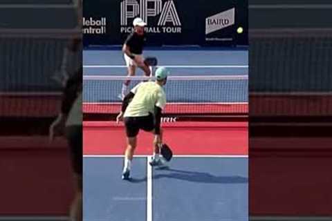 Wicked Fast Hands 😳 #pickleballhighlights