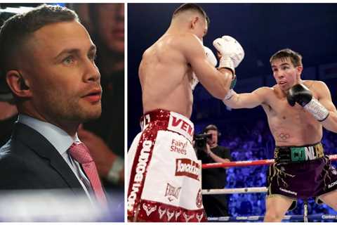 ‘It’s a difficult one for me’ – Carl Frampton reacts to Michael Conlan’s world title defeat