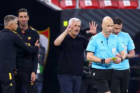 UEFA charge Jose Mourinho over Anthony Taylor spat as Roma slapped with five sanctions