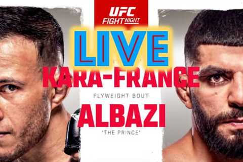 UFC Vegas 74 Live Results – Kai Kara-France vs. Amir Albazi