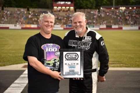 Fleming Qualified on Pole before Rain Delay at Bowman Gray