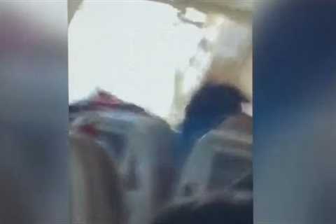 Passenger opens pane door mid-flight: A terrifying event