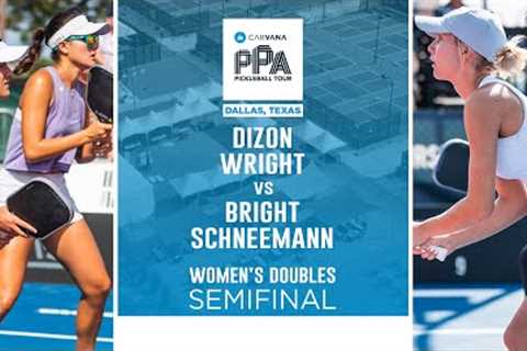 Intense Semifinal Women's Doubles Match!