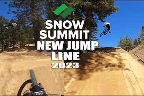 SNOW SUMMIT HUGE NEW JUMPS! 2023 Opening Day