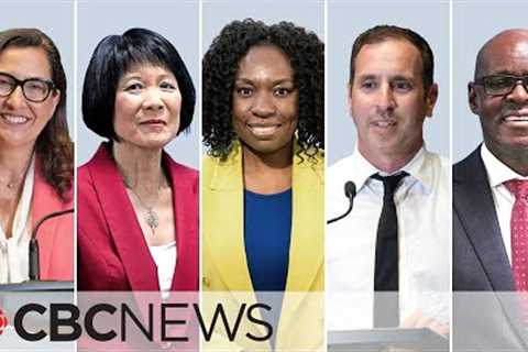 Five Toronto mayoral candidates square off in CBC Toronto debate