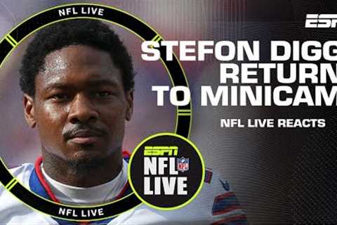 Stefon Diggs returns to Bills' mandatory minicamp after missing Tuesday's practice | NFL Live