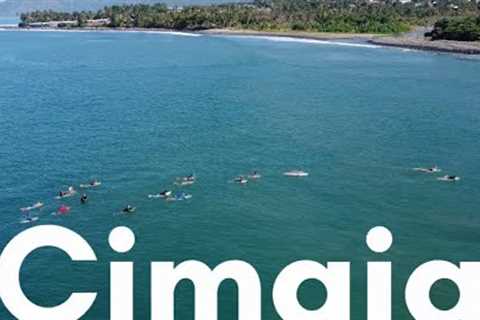 Best wave of the season || surfing cimaja,Indonesia