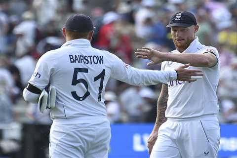 England make shock declaration on 393 as Joe Root hits century against Australia on Ashes Day One