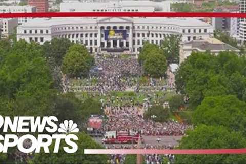 WATCH: Denver Nuggets NBA championship parade