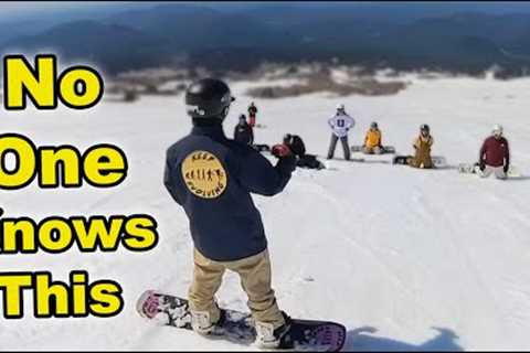 Teaching The Secrets of Snowboarding