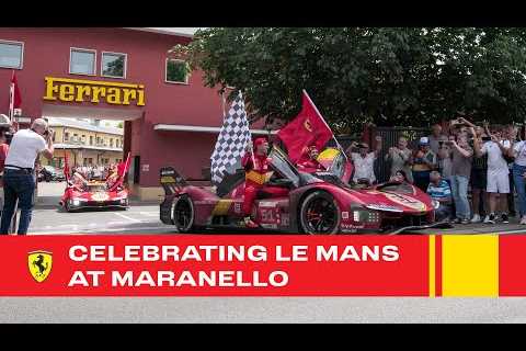 Maranello In Celebration Of The Le Mans Win