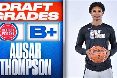 Ausar Thompson Selected No. 5 Overall by Detroit Pistons | 2023 NBA Draft | CBS Sports