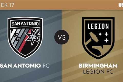 San Antonio FC v Birmingham Legion FC: July 1, 2023
