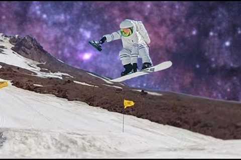 Spaceman Goes Snowboarding