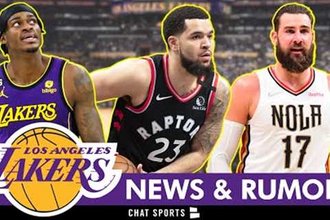 Lakers Rumors On Fred VanVleet Sign & Trade, Jonas Valanciunas Trade + Jarred Vanderbilt Return