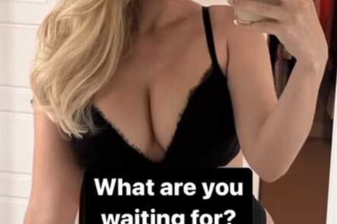 Paige Spiranac strips down to lingerie for busty snap as she shares steamy sneak peek of OnlyPaige..