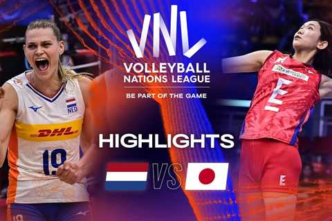 NED vs.  JPN – Highlights Week 3 | Women’s VNL 2023