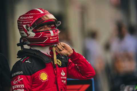 Charles Leclerc: “I put everything into that last lap”