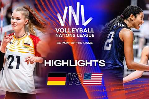 GER vs.  USA – Highlights Week 3 | Women’s VNL 2023